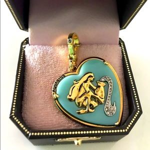 Juicy Couture Aquarius ZODIAC Horoscope Charm NEW